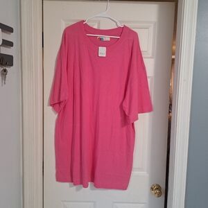 Free People Essential Extreme Tee Mini Dress